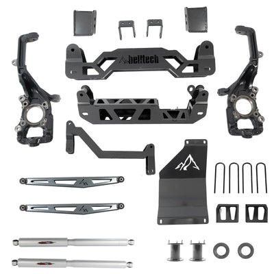 Belltech 6" Lift Kit (Front Spacers and Rear Trail Performance Shocks) for 2021-2026 Ford F-150 4WD