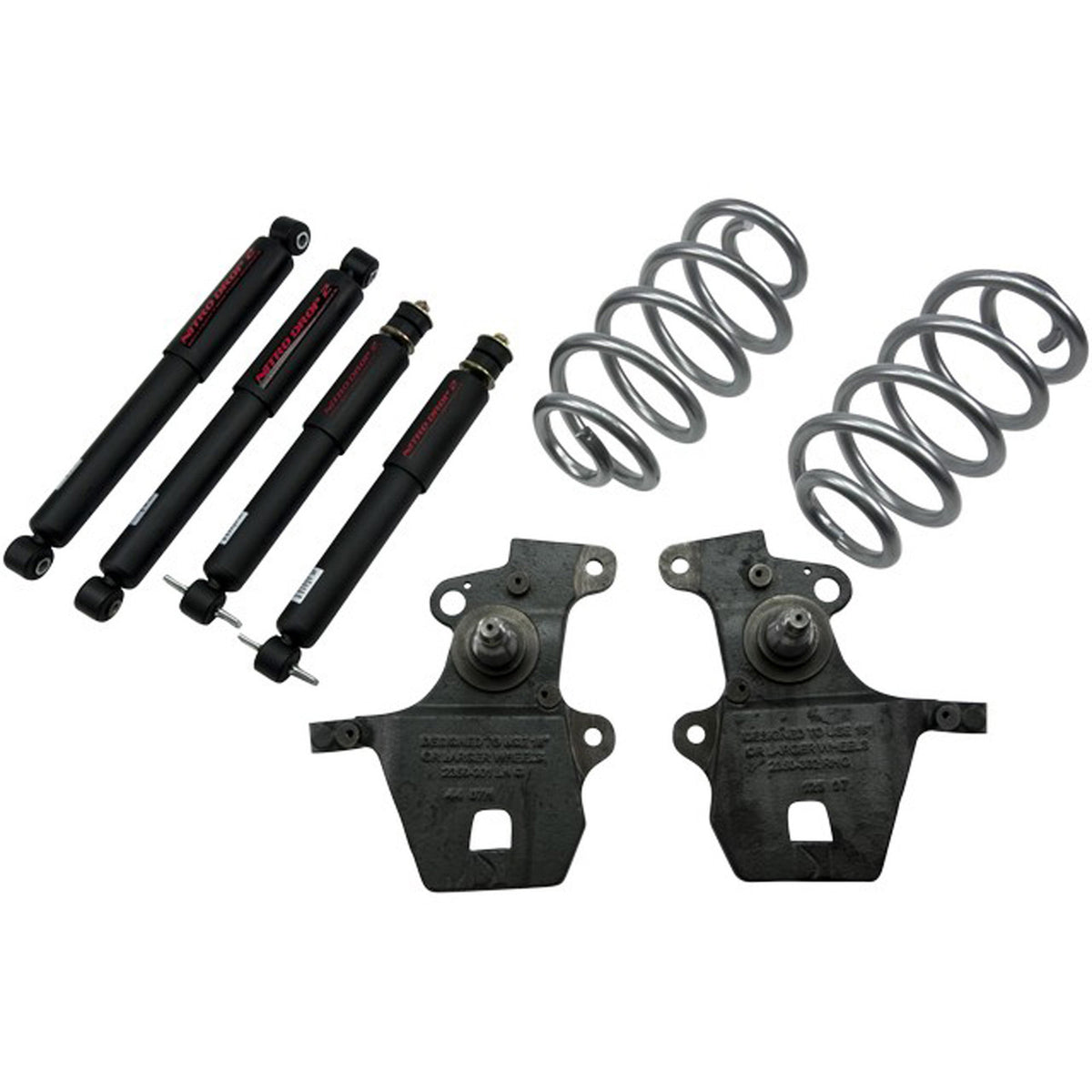 Belltech Lowering Kit w/Nitro Drop 2 Shocks (2" Front / 3" Rear Drop) for 1997-2002 Ford Expedition w/Factory Rear Coil Springs RWD