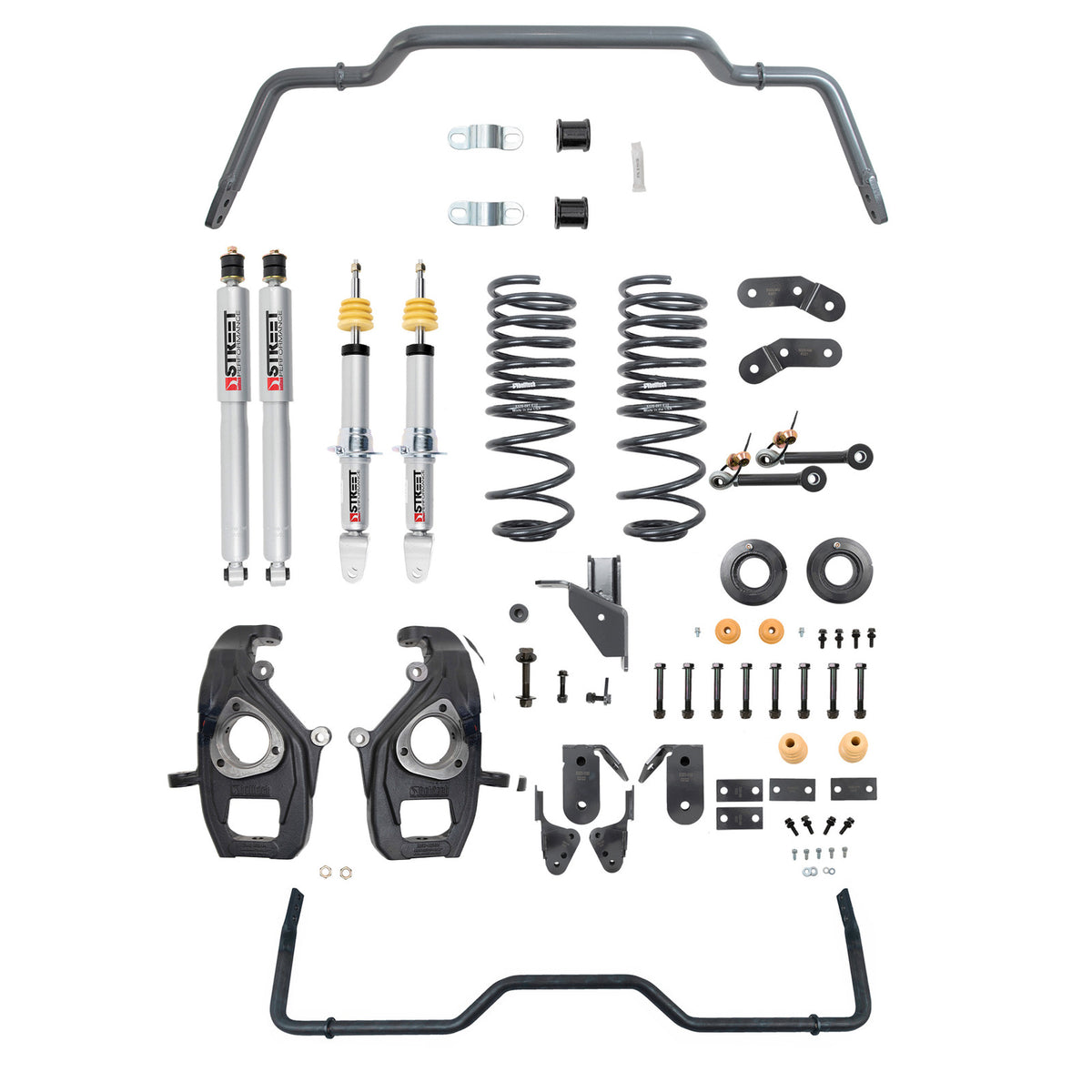 Belltech Lowering Kit w/Adjustable Front Struts & Sway Bar Set for the Ram 1500 RWD/4WD