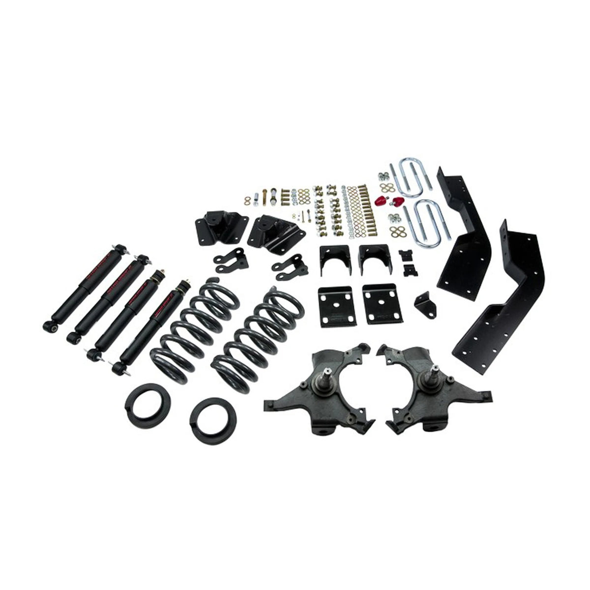 Belltech Lowering Kit w/Nitro Drop 2 Shocks (4-5" Front / 7" Rear Drop) for 1995-1999 GMC C1500 Suburban RWD