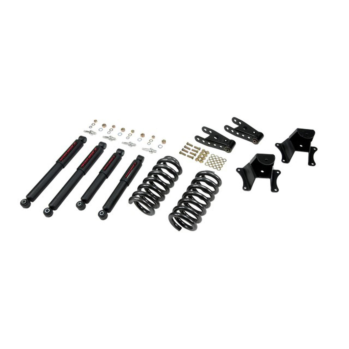 Belltech Lowering Kit w/Nitro Drop 2 Shocks (2" Front / 4" Rear Drop) for 1979-1986 GMC C1500 RWD