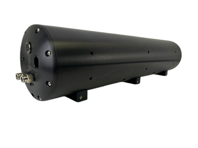 AccuAir ENDO-VT Air Tank Black with NPT Valve Ports