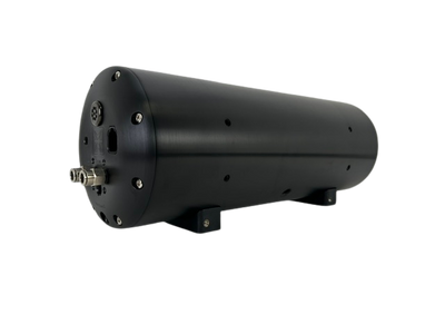 AccuAir ENDO-VT Air Tank Black with NPT Valve Ports - Ports