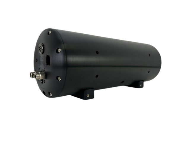 AccuAir ENDO-VT Air Tank Black with NPT Valve Ports - Ports