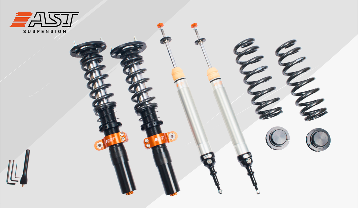 AST Suspension Street Performance 5100 Series NCO coilovers for the BMW 335is (E93)