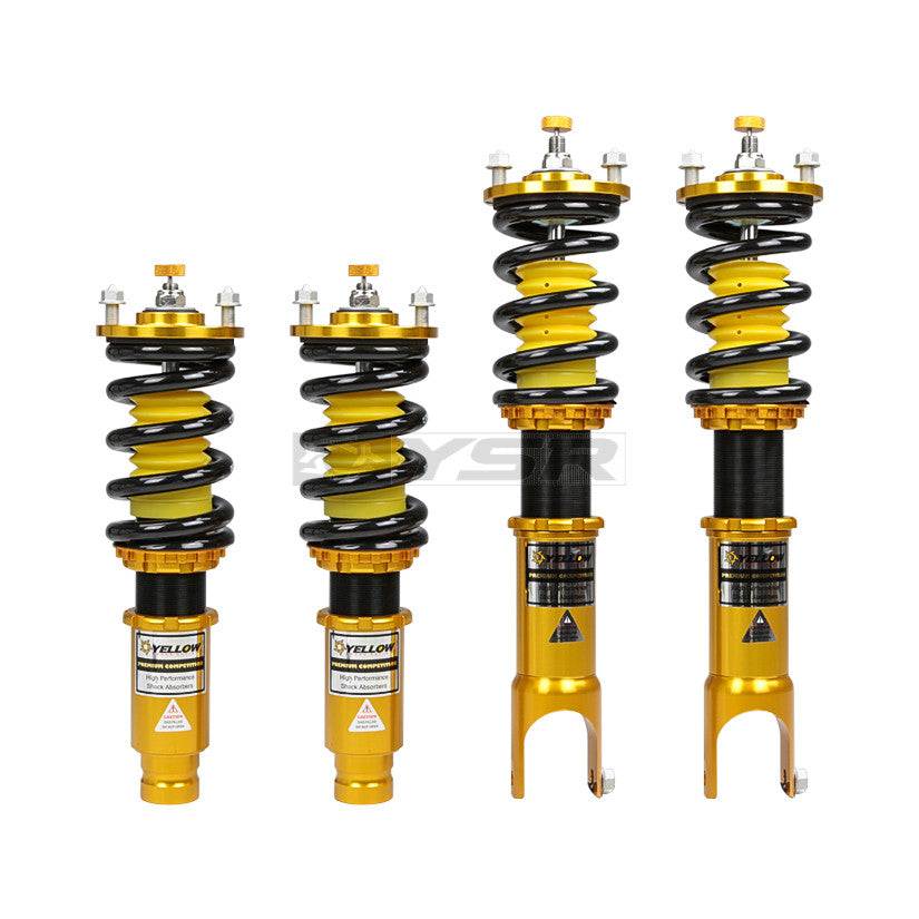 Yellow Speed Premium Competition Coilovers for 1997-2001 Acura Integra (DC2/DC4)