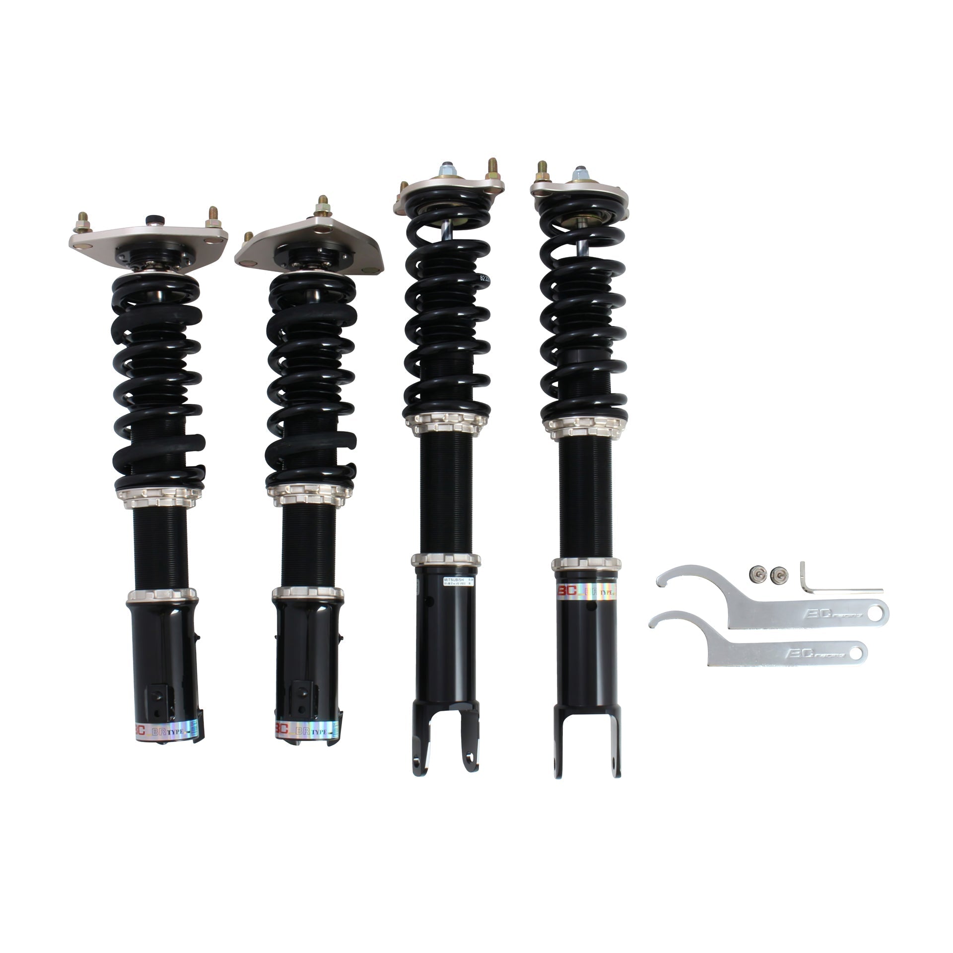 BC Racing DS Series Coilovers for 1994-2000 Mitsubishi Waja FWD