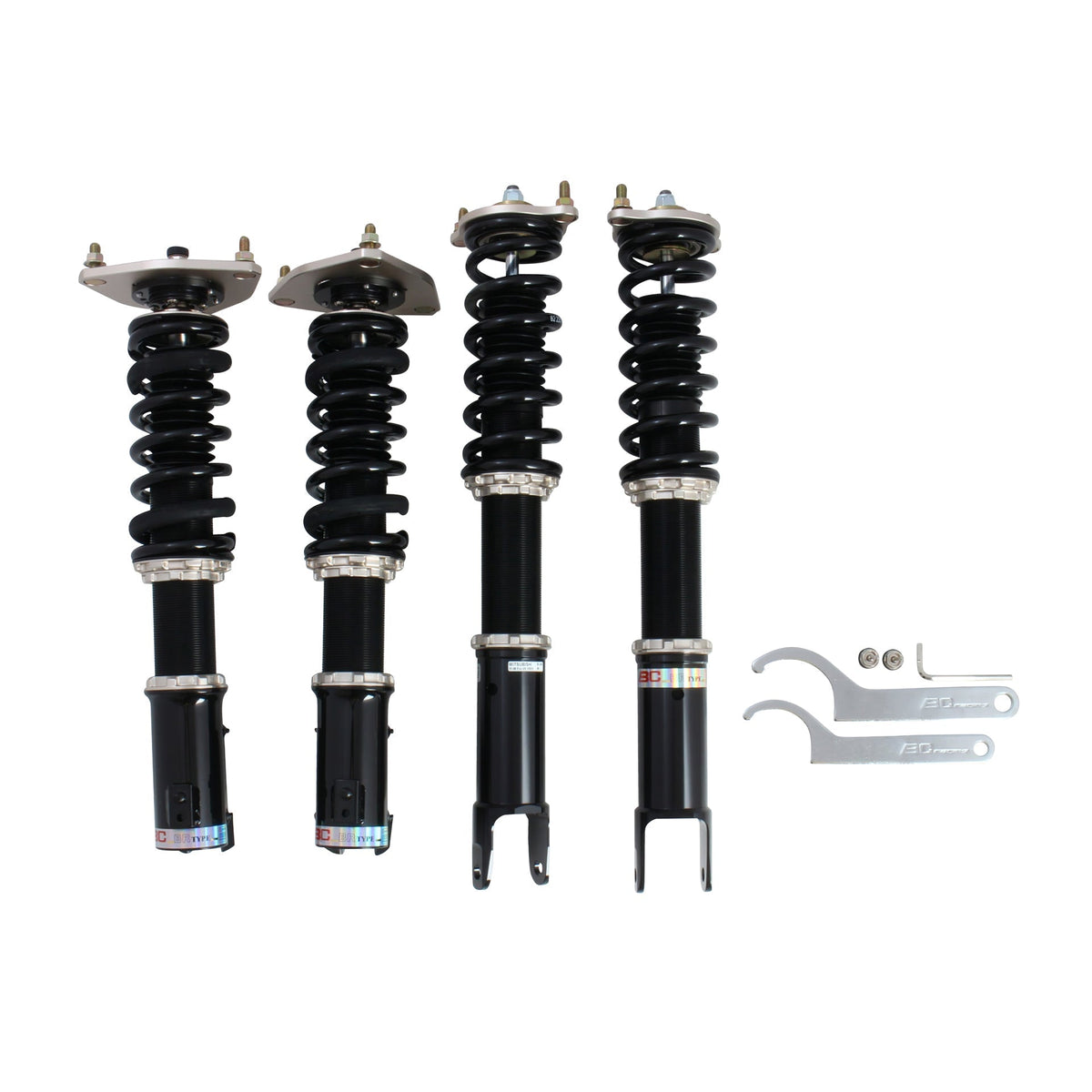 BC Racing BR Series coilovers for the Mitsubishi Waja