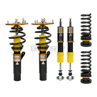 Yellow Speed Super Low Coilovers for 2012-2019 BMW 3 Series RWD (F31) w/o EDC, 5-Bolt Top Mount