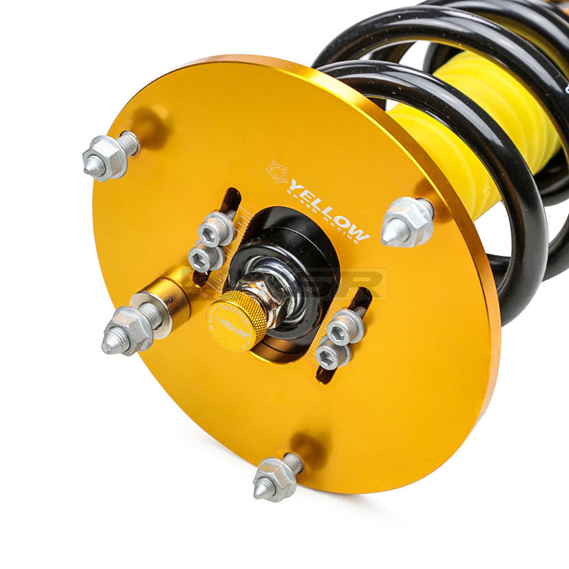Yellow Speed Super Low Coilovers for 2012-2019 BMW 3 Series AWD (F30/F31) w/EDC, 3-Bolt Top Mount
