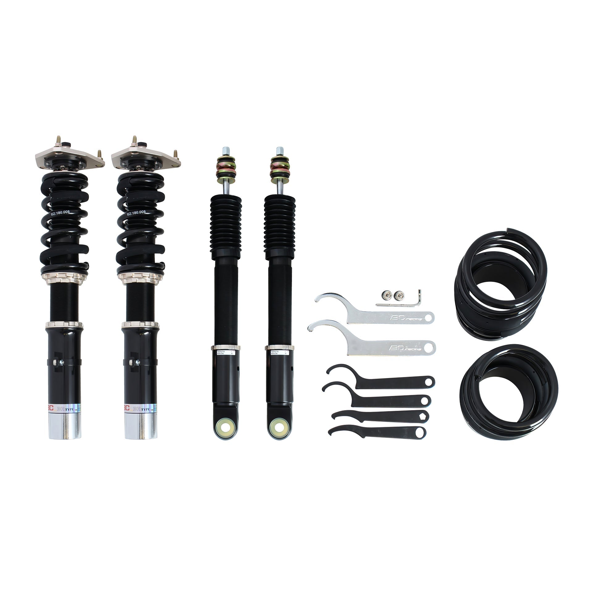 BC Racing DS Series Coilovers for 1984-1987 Toyota Corolla RWD (AE86)