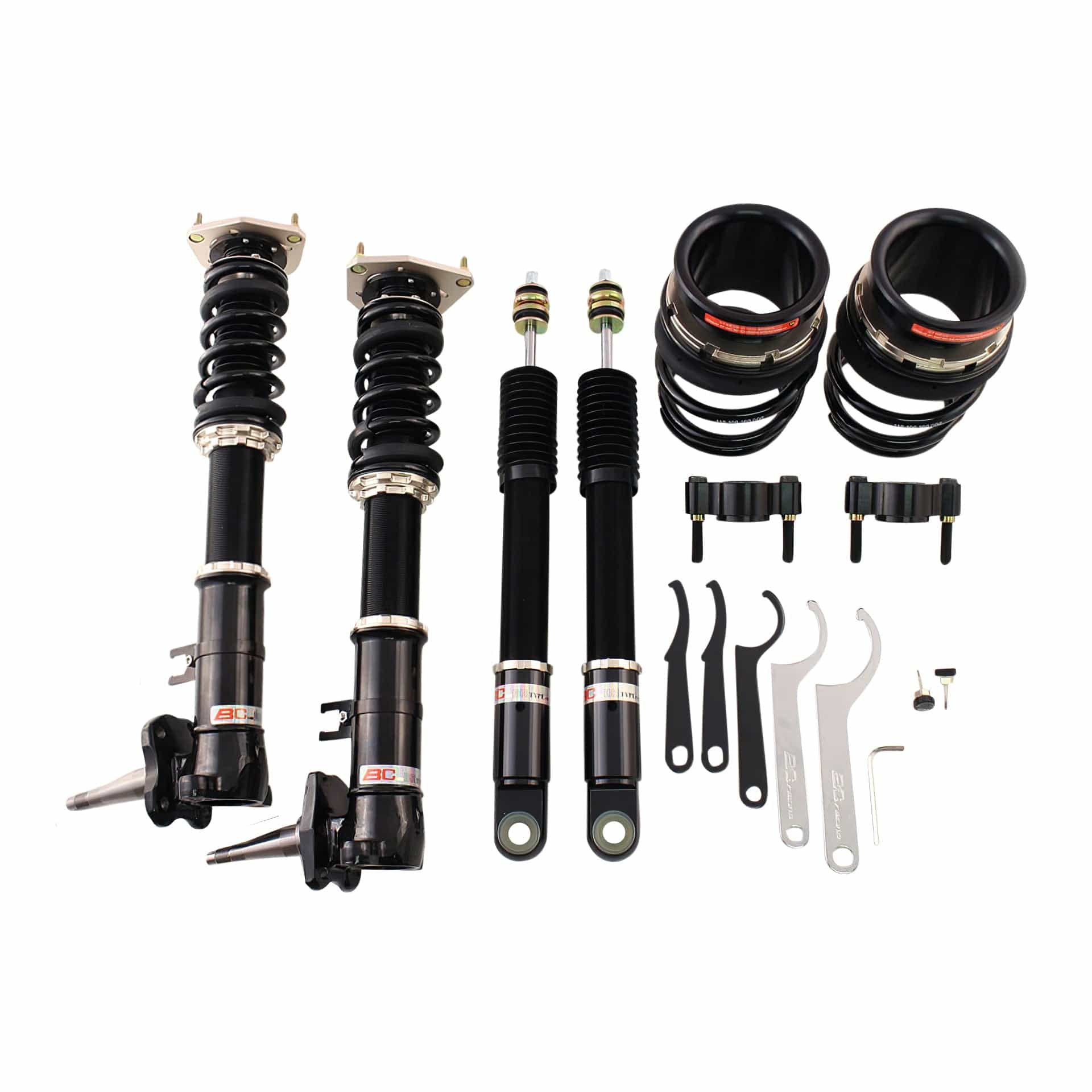 BC Racing ZX Series Coilovers for 1983-1987 Toyota Corolla (w/o Front Spindle - Weld In) RWD AE86