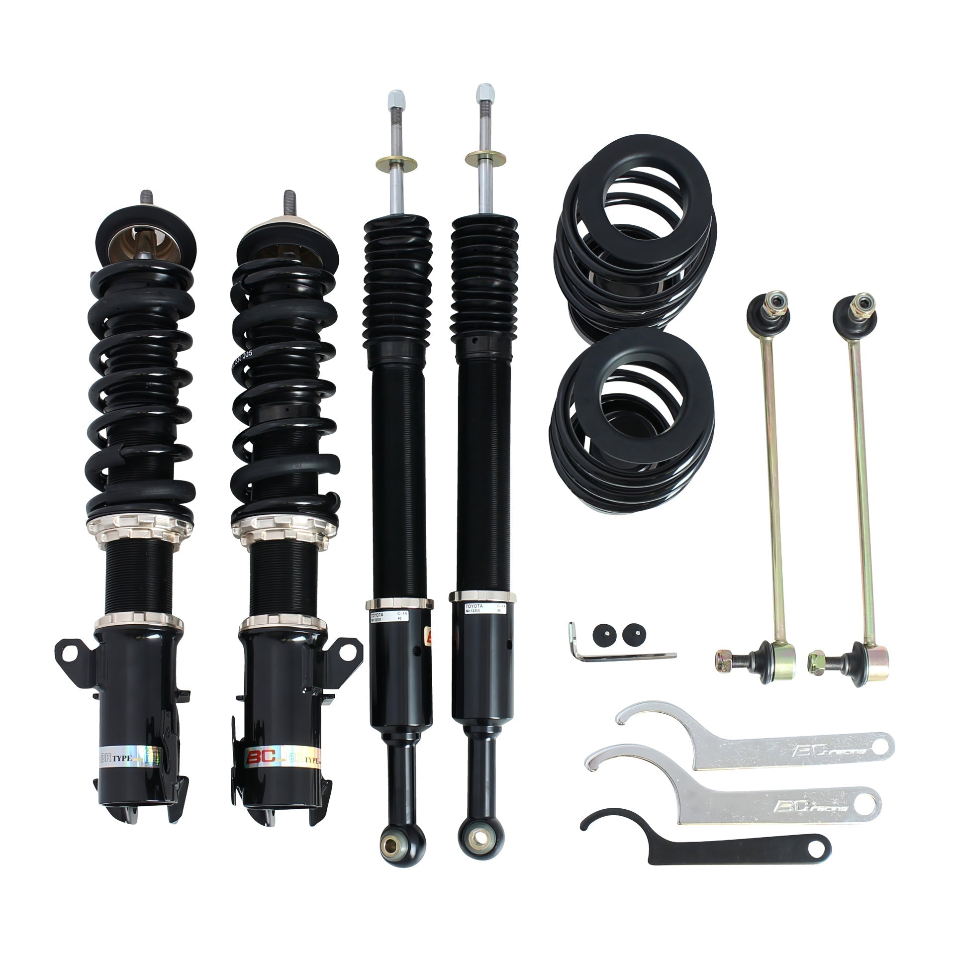 BC Racing BR Series Coilovers for 2020-2023 Toyota GR Yaris FWD/AWD