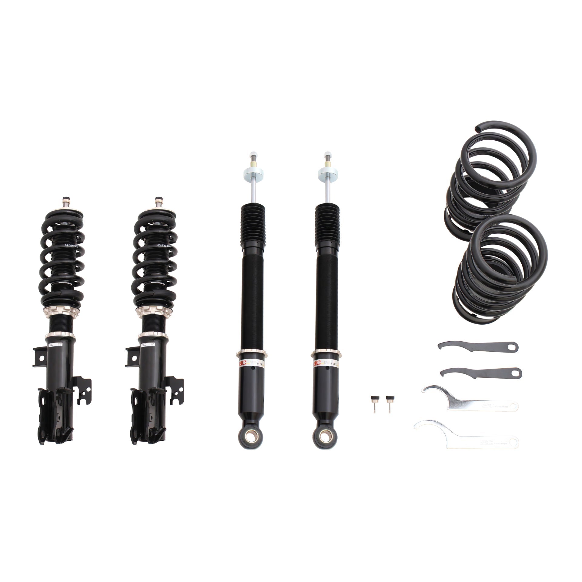 BC Racing BR Series Coilovers for 1998-2003 Toyota Sienna FWD (XL10)