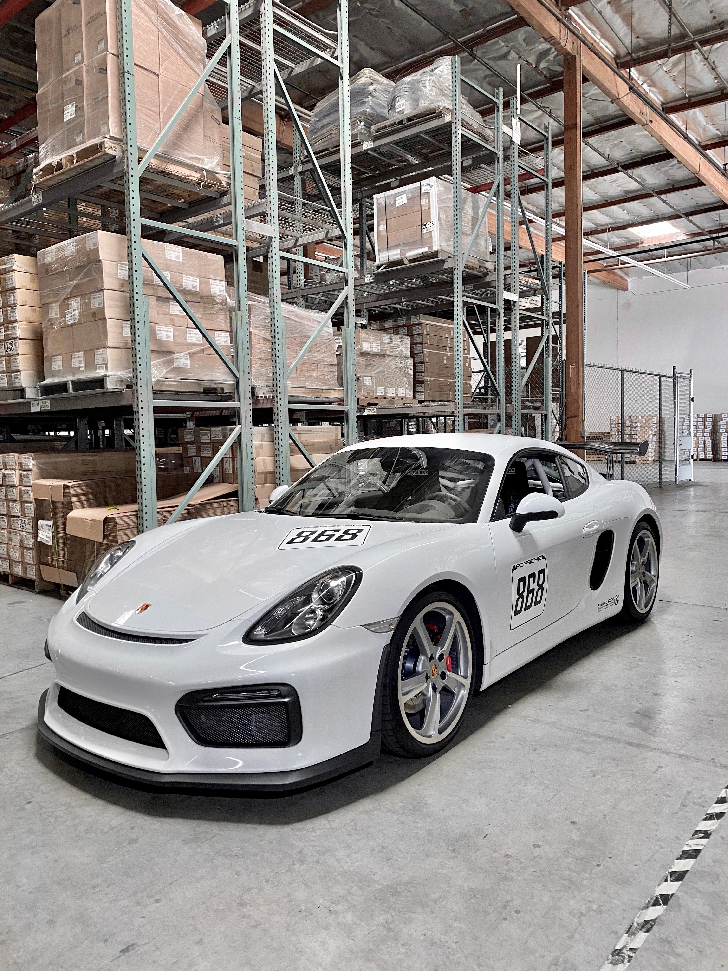 Studio RSR roll bar for 2015-2016 Porsche Cayman GT4 (981) — view 4