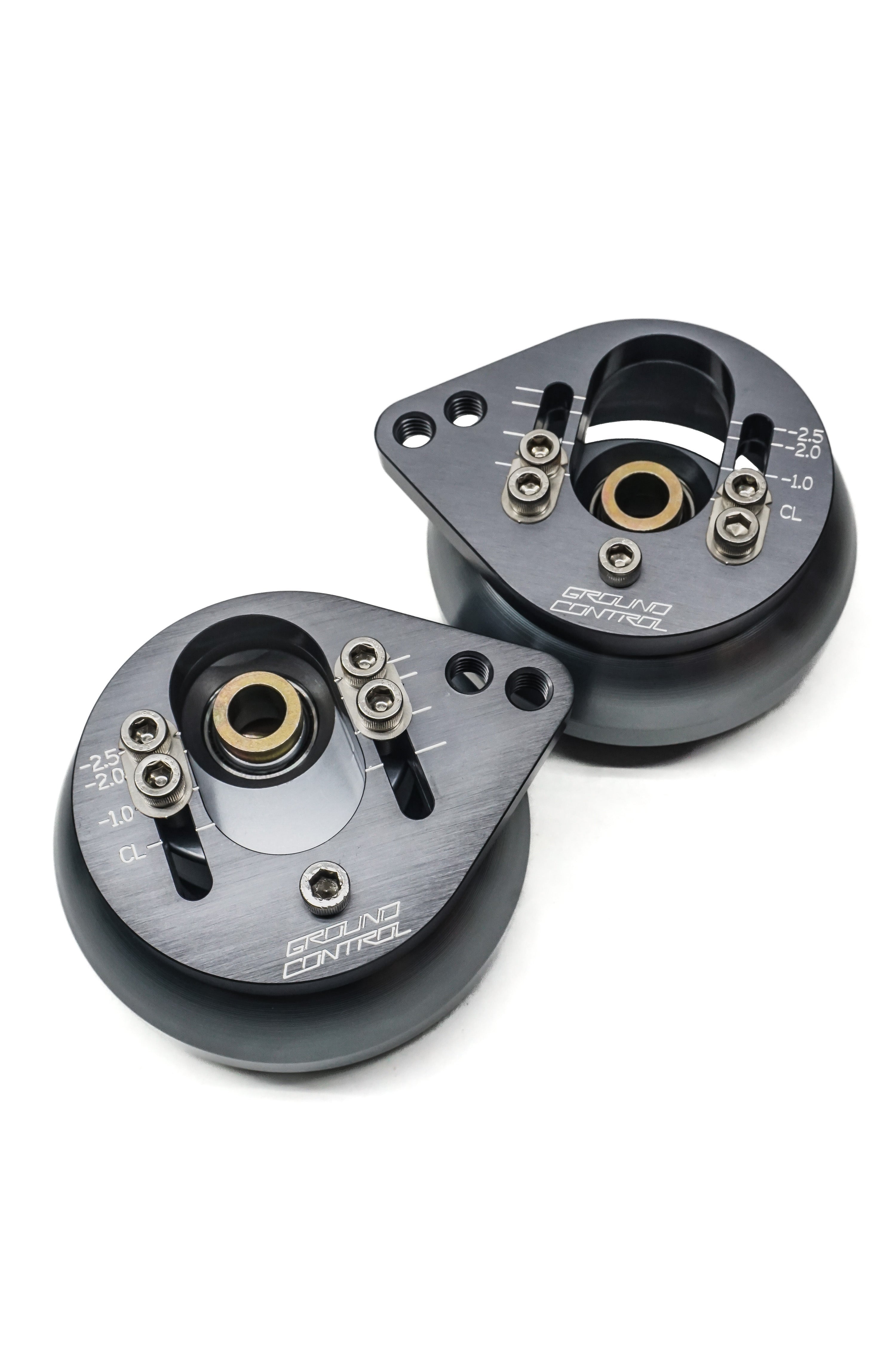 Ground Control Camber/Caster Plates for 1985-1989 Ford XR4Ti RWD