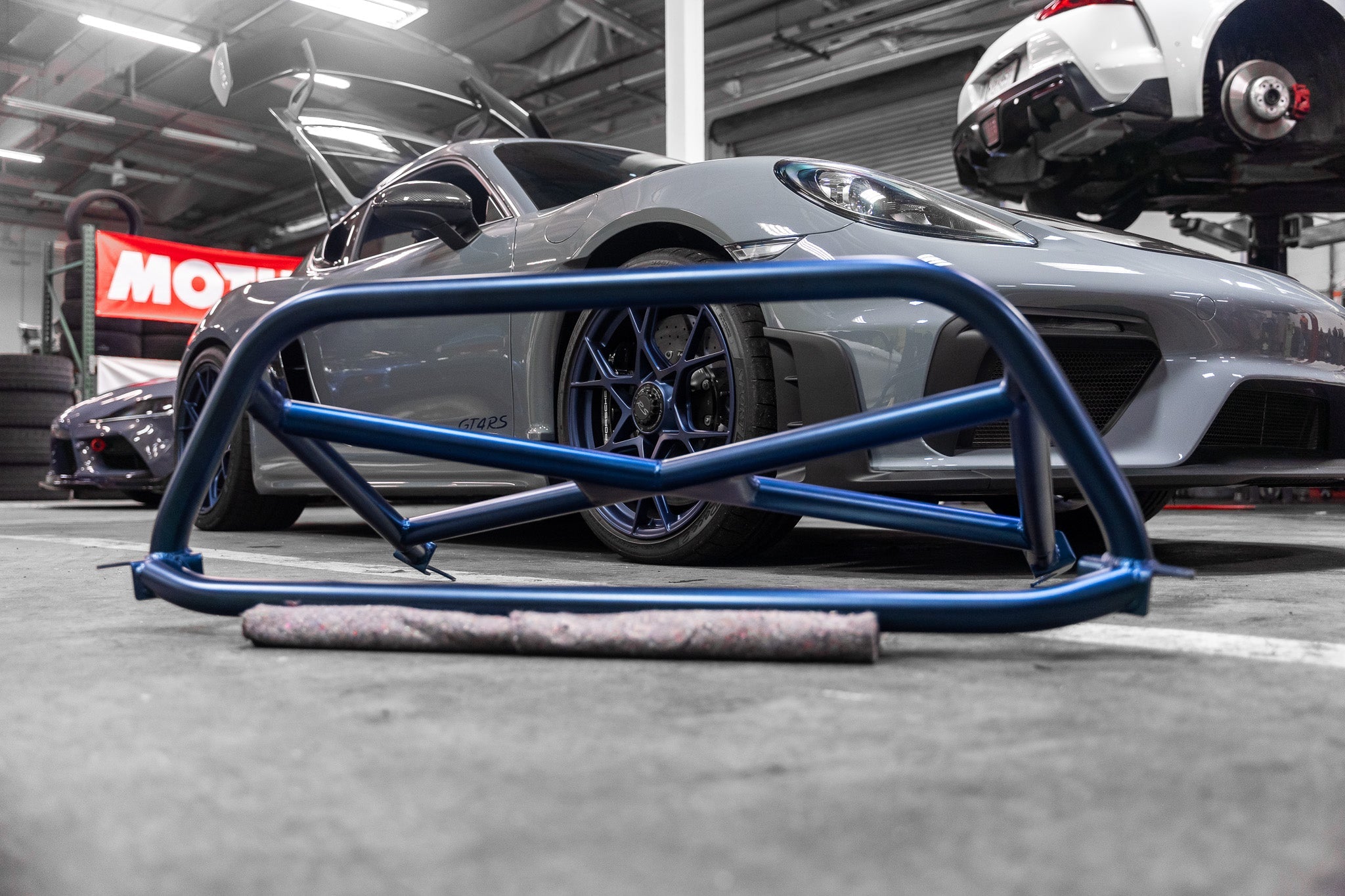 Studio RSR roll bar for 2022-2026 Porsche 718 Cayman GT4 RS (982) — view 1
