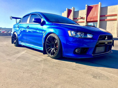 Yellow Speed Premium Competition Coilovers for 2008-2015 Mitsubishi Lancer Evolution Camber Plate