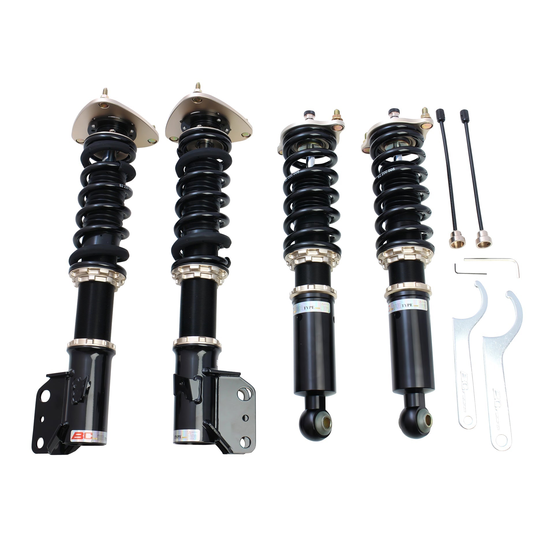 BC Racing RM Series Coilovers for 2000-2004 Subaru Outback AWD (BH/BE)