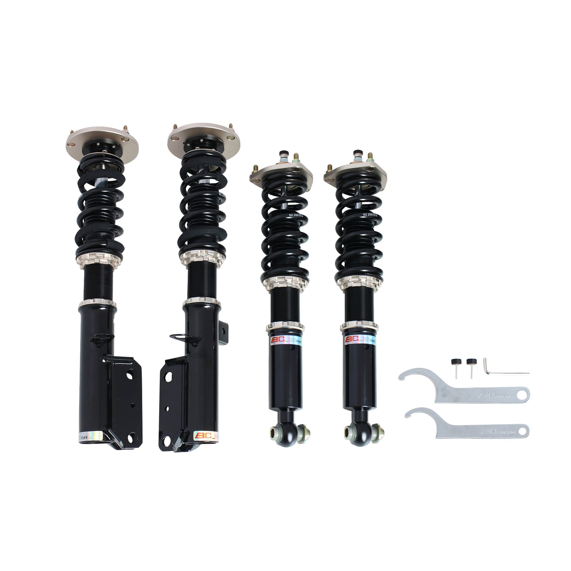BC Racing RM Series Coilovers (True Rear) for 2001-2006 BMW X5 AWD (E53)