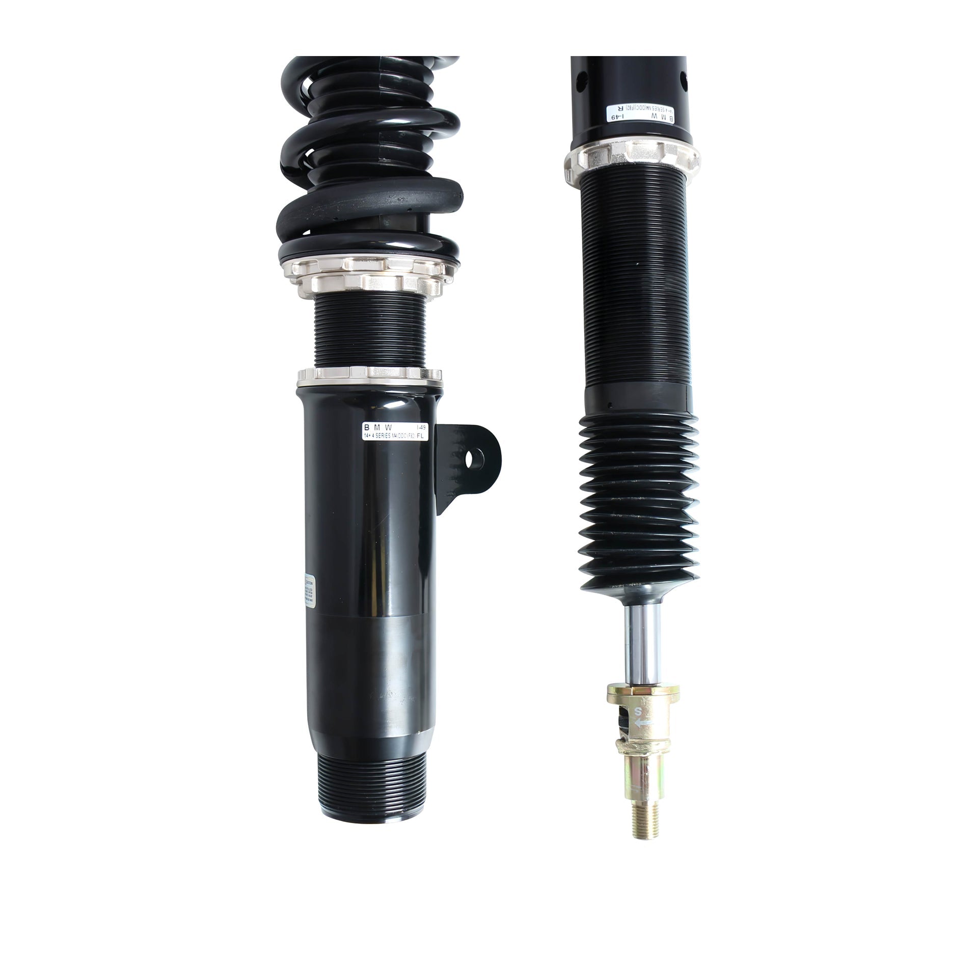 BC Racing RM Series Coilovers for 2014-2015 BMW 4 Series M4 RWD (F82) 3-Bolt Top Mount / EDC