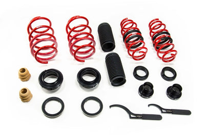 MTS Technik Adjustable Springs (25-40mm Rear Lowering, 1000kg Front Axle Load) for 2020-2026 Skoda Octavia IV Hatchback (NX) MTSALSVW01