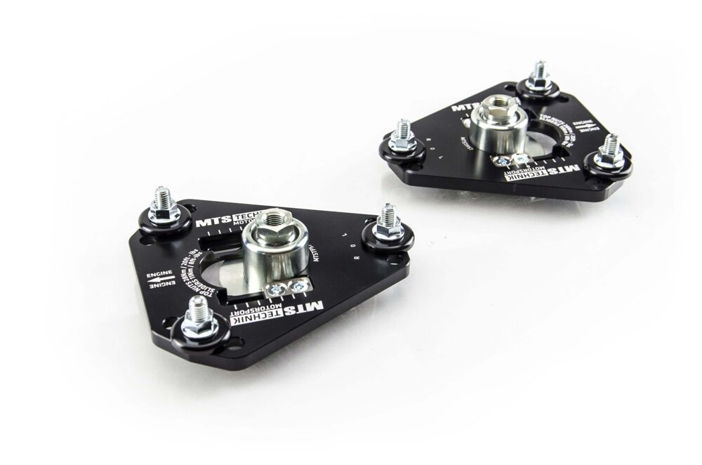 MTS Technik Adjustable Front Camber Caster Plates for 2012-2018 Mercedes-Benz A220d Hatchback Diesel (W176) MTSCP57SET