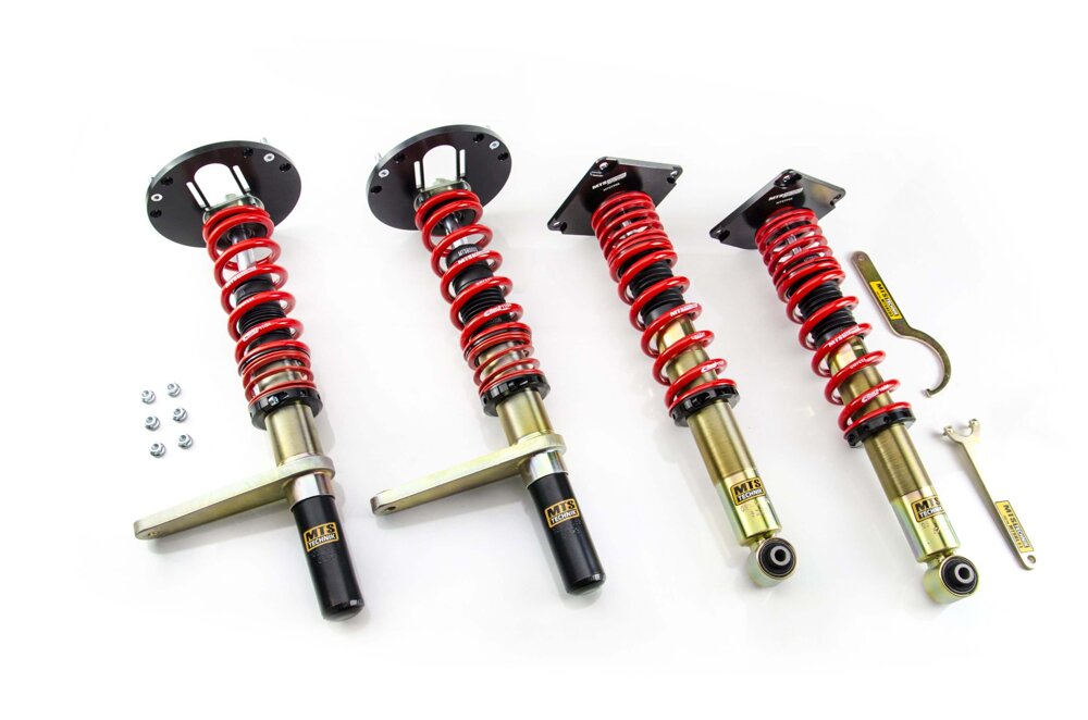 MTS Technik Street Series Suspension Coilover Kit (15-100mm Front Lowering) for 1982-1991 Audi 100 C3 Saloon (44) MTSGWAU64