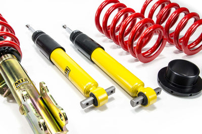 MTS Technik Street Series Suspension Coilover Kit (w/ Front Camber Plates) for 2014-2023 Ford Mustang 6 Convertible RWD (S550/S650) MTSGWFO25