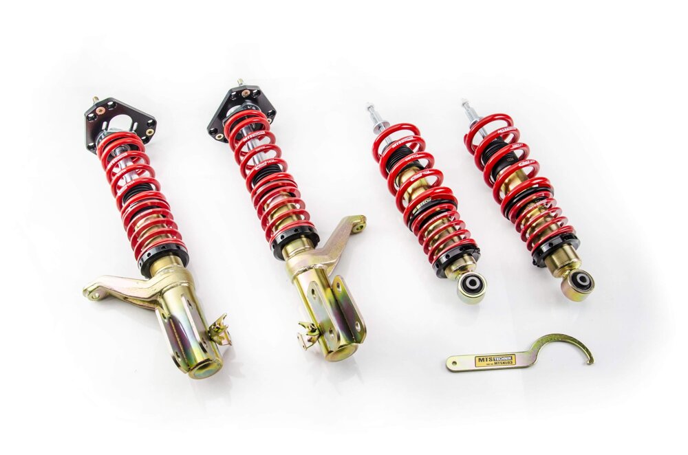 MTS Technik Street Series Suspension Coilover Kit (w/ Front Camber Plates) for 2000-2005 Honda Civic VII Hatchback FWD (EU/EP/EV) MTSGWHO15