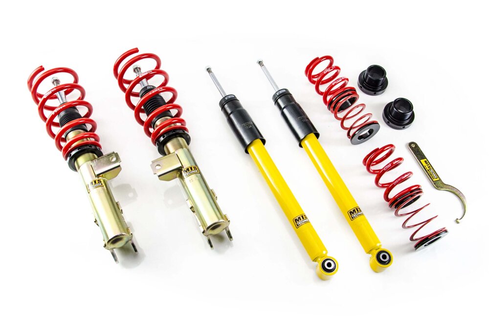 MTS Technik Street Series Suspension Coilover Kit (w/o Front & Rear Camber Plates) for 2015-2019 Mercedes-Benz CLA 45 AMG 4-matic Estate Petrol AWD (X117) MTSGWMB27