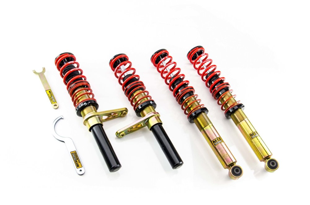 MTS Technik Street Series Suspension Coilover Kit (w/o Front & Rear Camber Plates) for 1977-1981 Volkswagen Derby Saloon FWD (86) MTSGWVW14