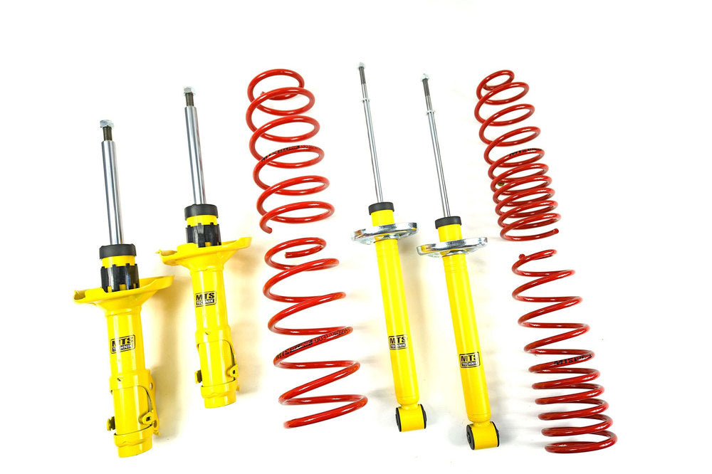 MTS Technik Performance Suspension Lowering Kit (40mm Front and 35mm Rear Lowering) for 1983-1991 Volkswagen Jetta MK2 Saloon (19E/1G2) MTSKPLVW024
