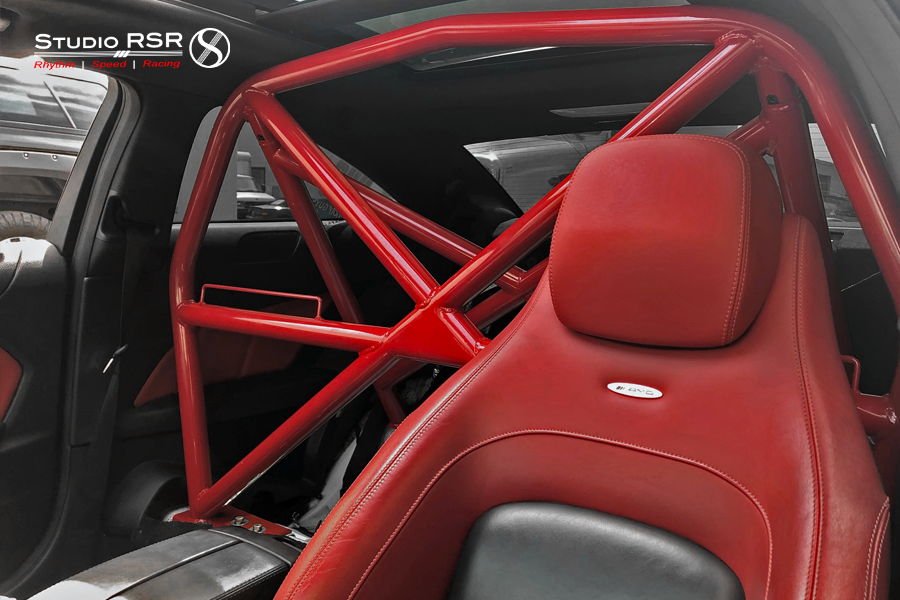Studio RSR roll bar for 2008-2014 Mercedes-Benz C-Class (W204) — view 3