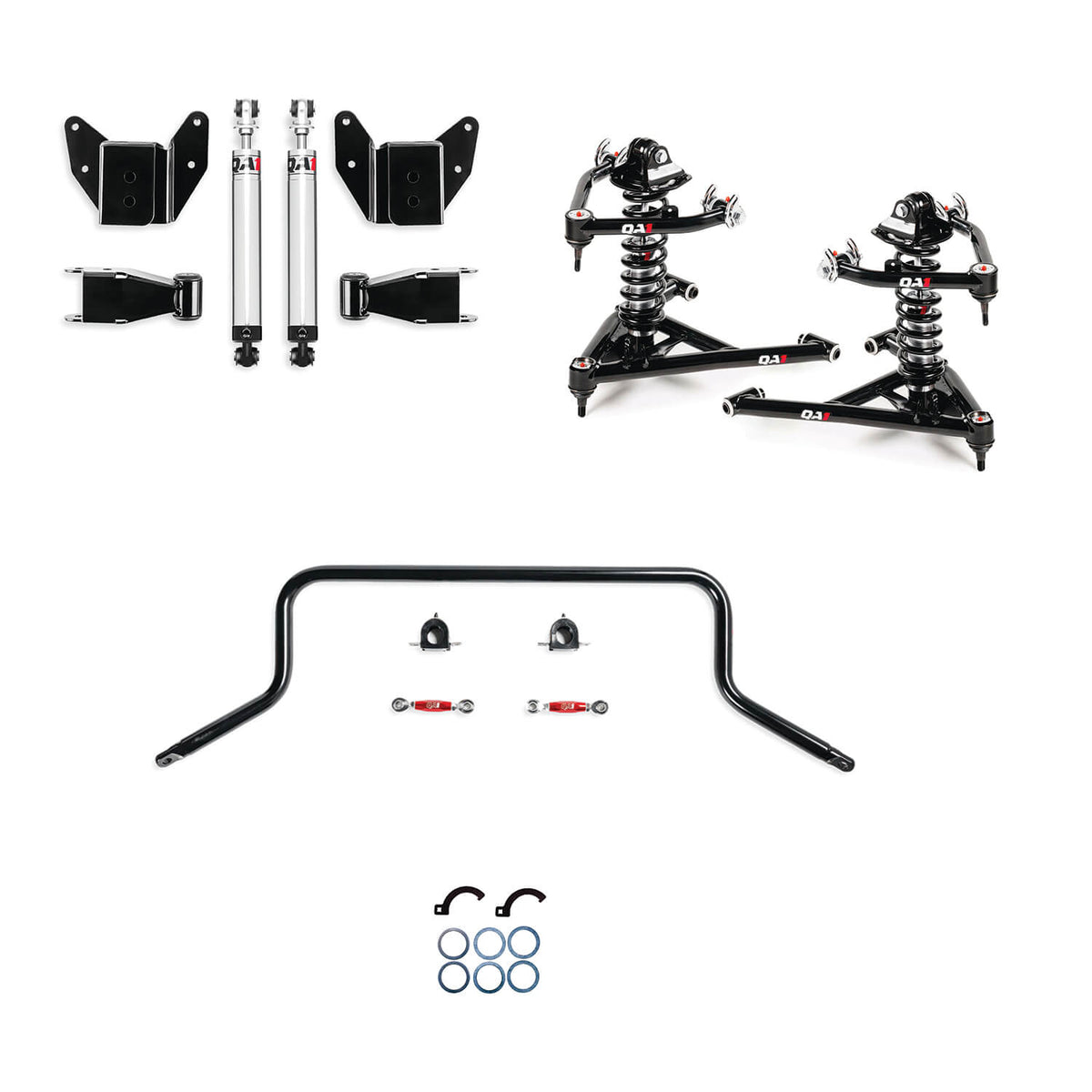 QA1 Level 1 Full Vehicle Handling Kit, Long Bed for 1999-2006 Chevrolet Silverado 1500 RWD