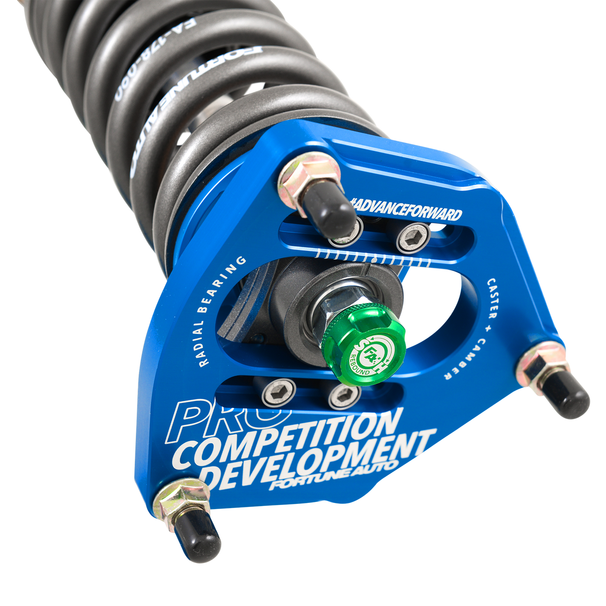 Fortune Auto Dreadnought Pro 1-Way Coilovers (Race Spec) - 1989-1994 Nissan 240SX (S13) FAPRO1-S13-R