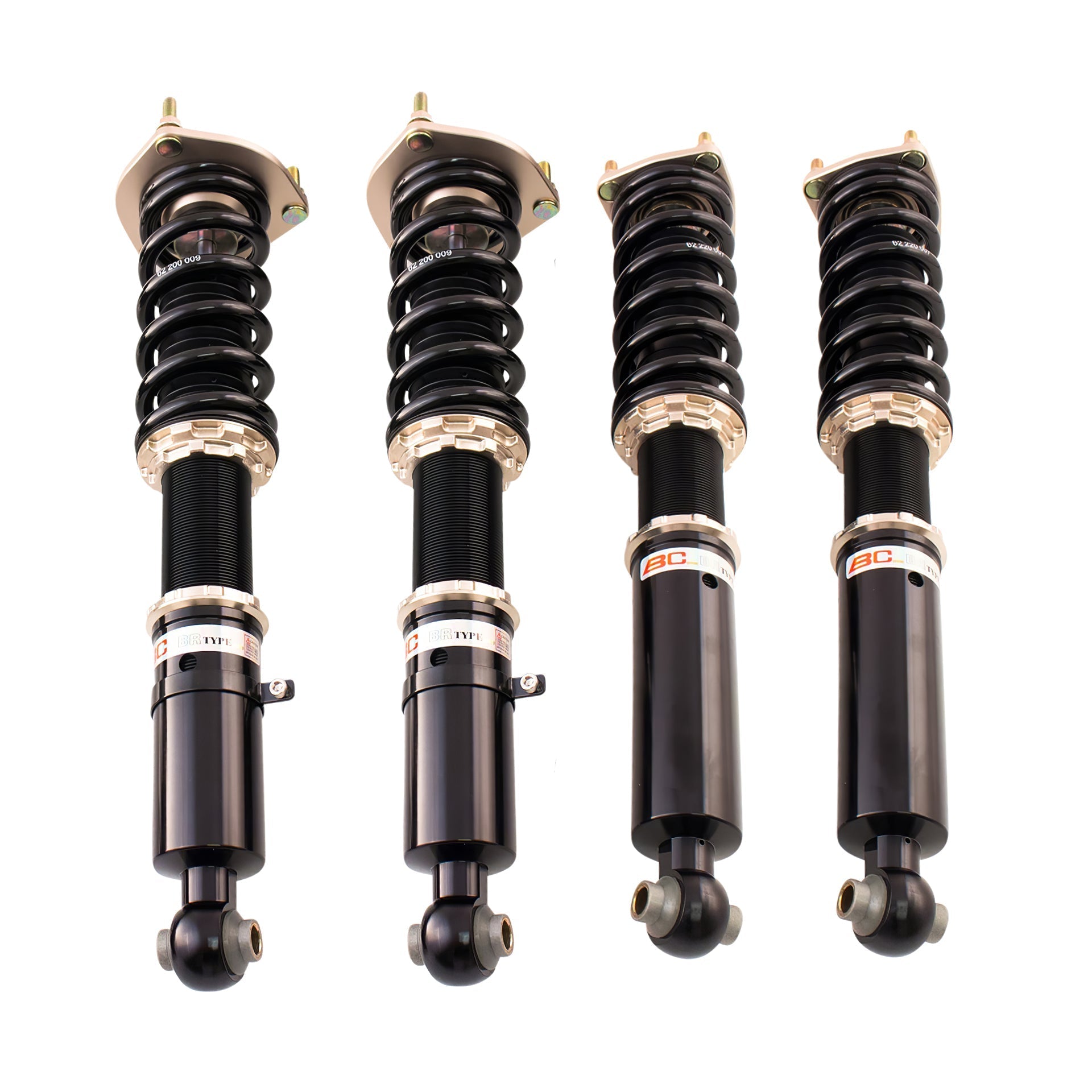 BC Racing ZX Series Coilovers for 2001-2010 Lexus SC430 RWD (UZZ40)