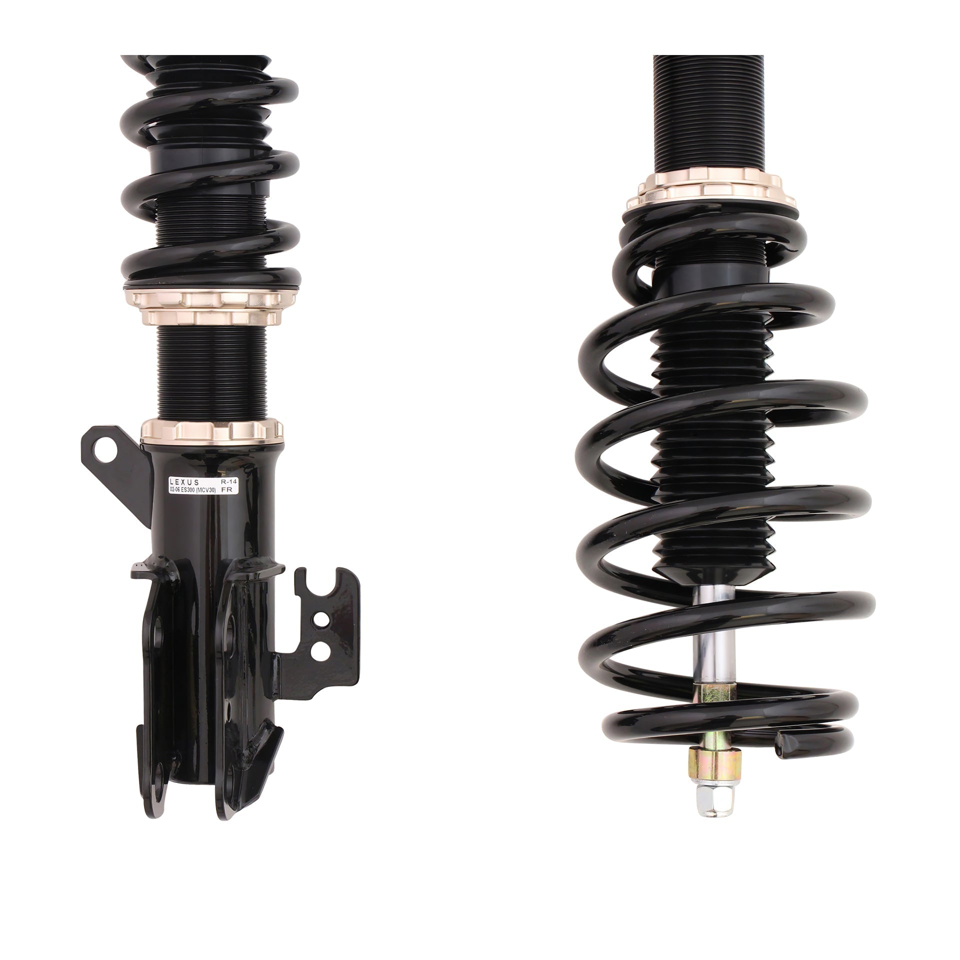 BC Racing RM Series Coilovers for 2004-2006 Lexus ES330 FWD (MCV30/MCV31)