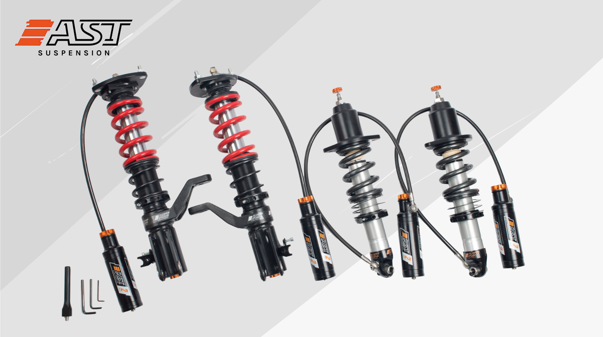 AST Suspension 5200 Series 2-Way coilovers for the Honda Civic