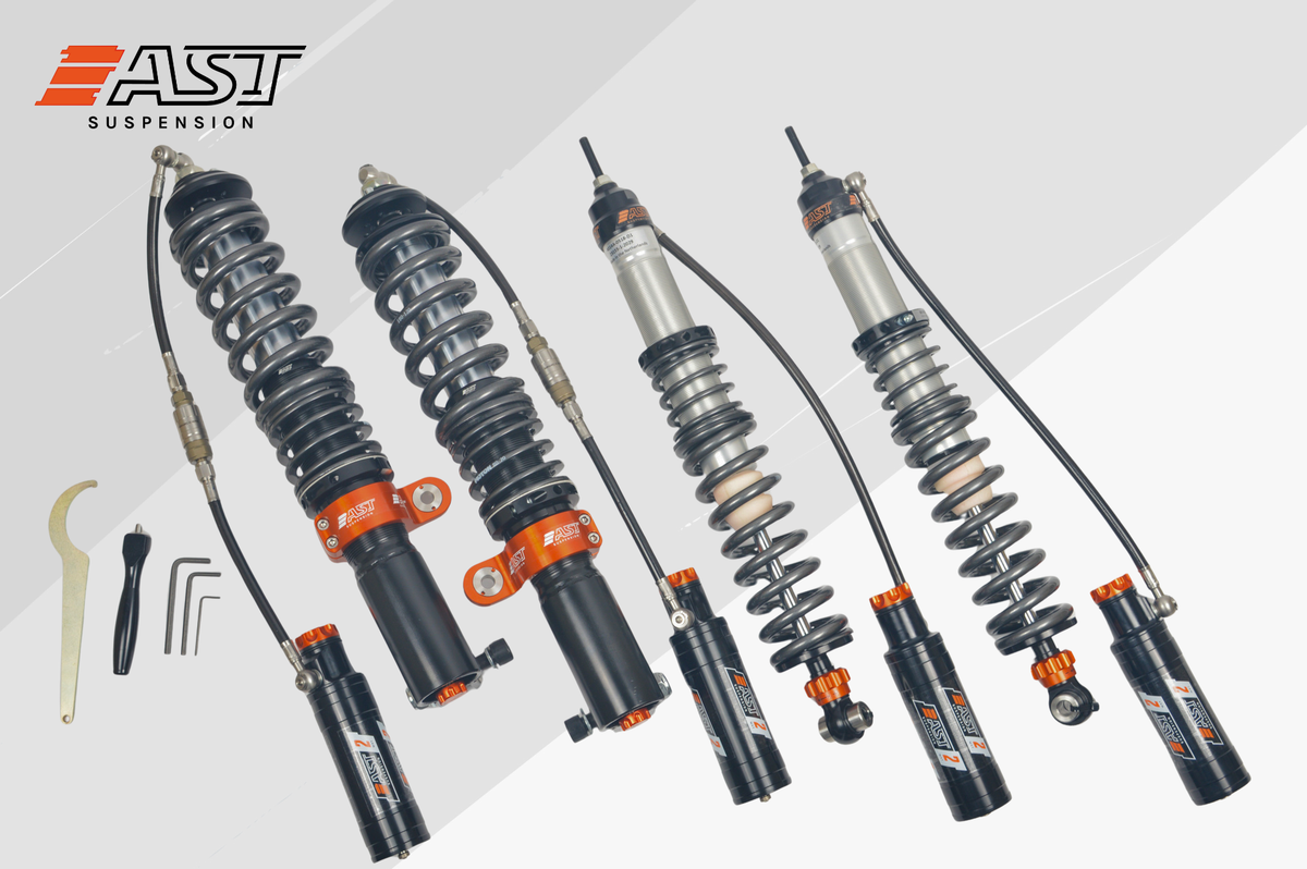 AST Suspension 5200 Series 2-Way coilovers for the Renault Twingo
