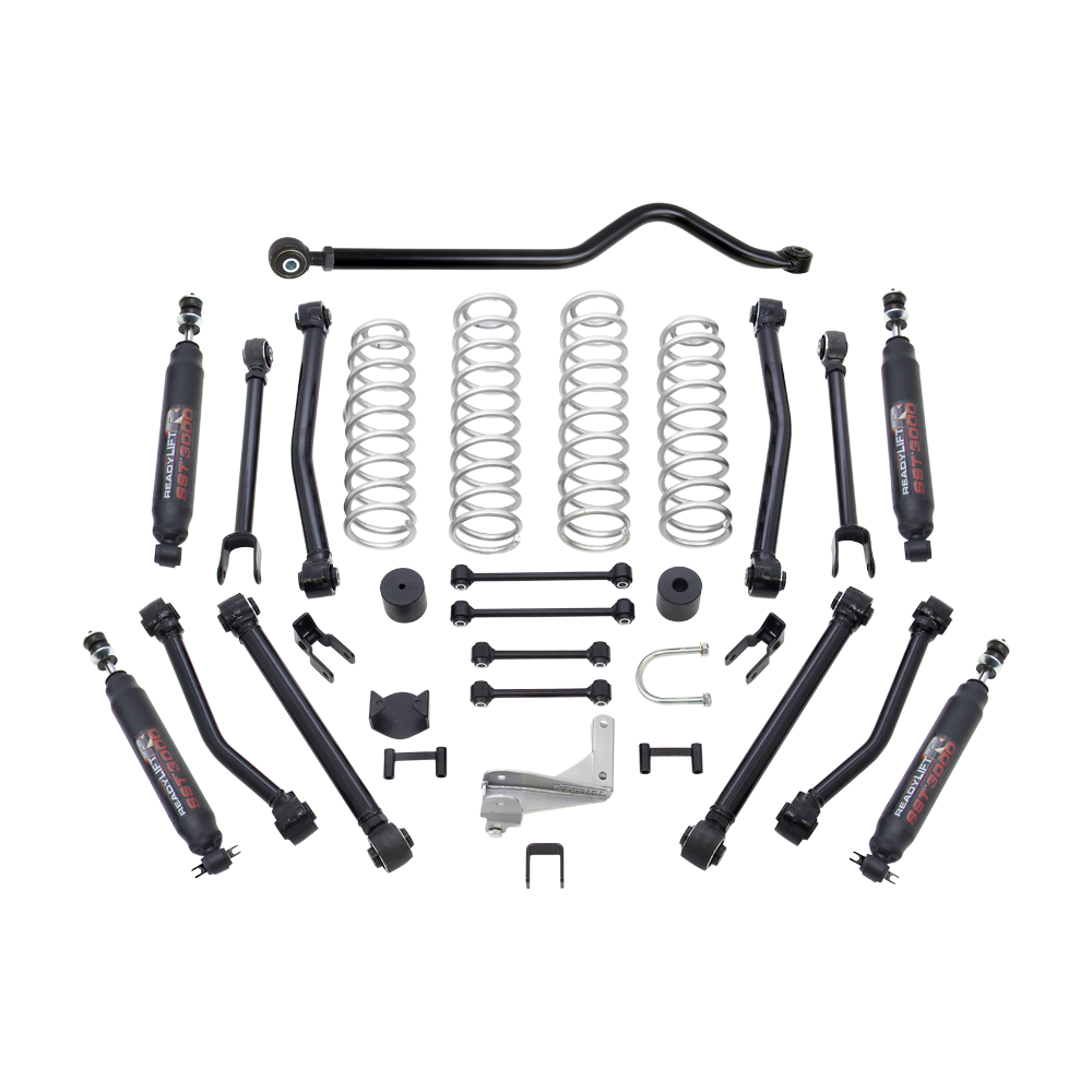 ReadyLift 4" Terrain Flex 8-Arm Lift Kit w/SST3000 Shocks for 2007-2018 Jeep Wrangler 4WD 69-6409