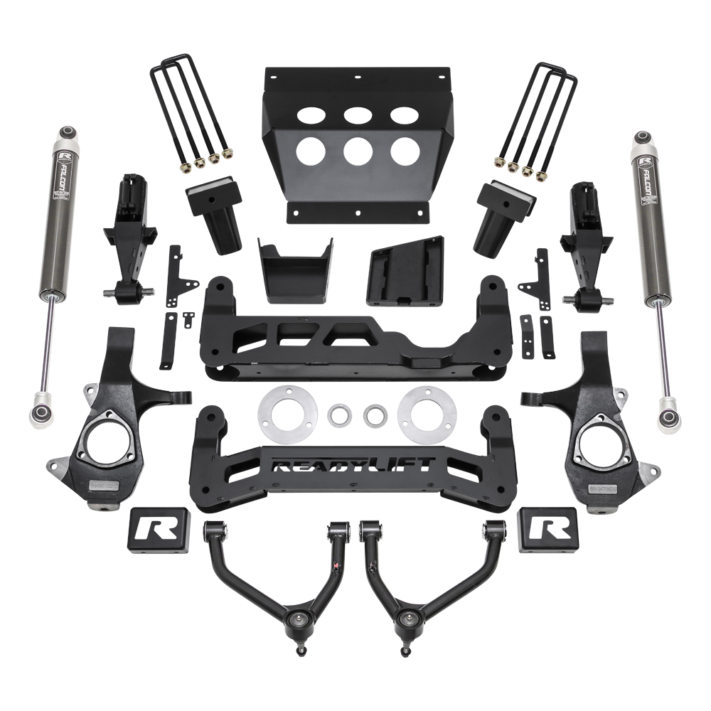 ReadyLift 7" Lift Kit w/Stamped Steel Suspension for 2014-2018 GMC Sierra 1500 44-34720