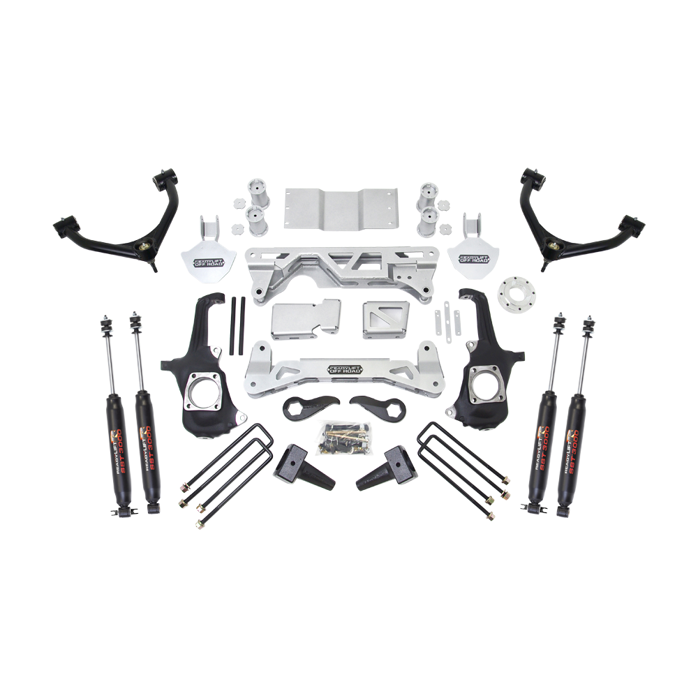 ReadyLift 7-8" Lift Kit w/SST3000 Shocks for 2011-2019 Chevrolet Silverado 3500 HD 44-3070