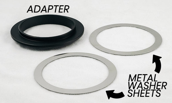 Swift Springs Stack Guide Adapter Sizing Diagram