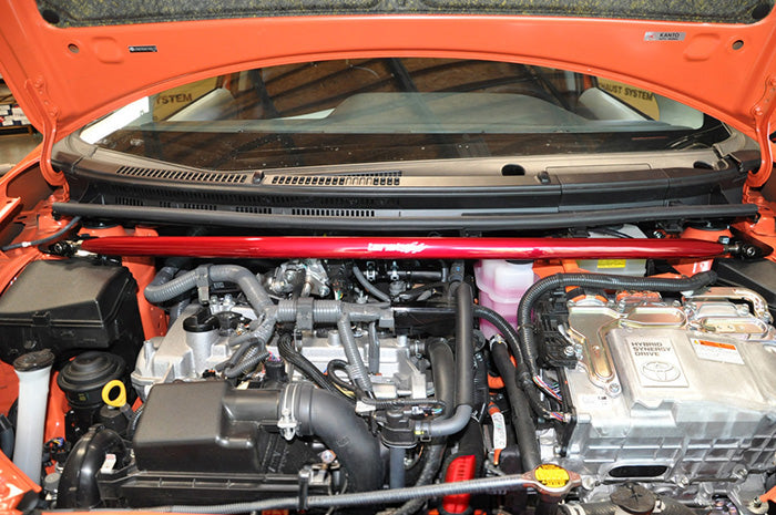 Tanabe Sustec Front Tower Bar for 2012-2016 Toyota Prius C - Image 2