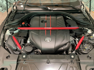 Tanabe Sustec Front Tower Bar Plus 4-Point for 2020-2021 Toyota GR Supra - Image 2