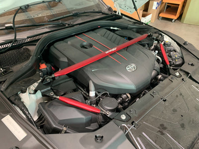 Tanabe Sustec Front Tower Bar Plus 4-Point for 2020-2021 Toyota GR Supra - Image 3