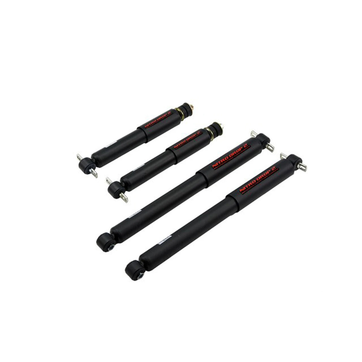 Belltech Nitro Drop 2 Shock Set (2" or 3" Front / 4" Rear Drop) for 1992-1999 Chevrolet C1500 Suburban RWD