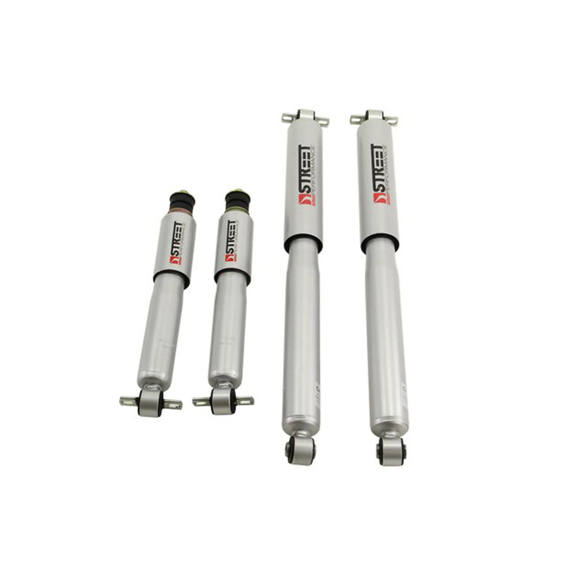 Belltech Street Performance Shock Set (0-3" Front / 0-1" Rear Drop) for 1988-1998 GMC C2500 RWD 8-Lug