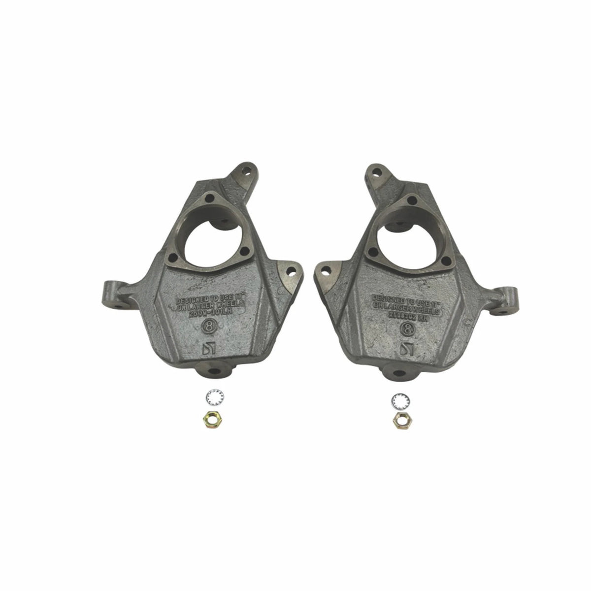 Belltech 2" Drop Spindle Set for 1999-2006 GMC Sierra 1500 RWD/AWD/4WD